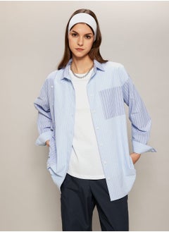 DeFacto Relax Fit Poplin Long Sleeve Tunic  - Image 2