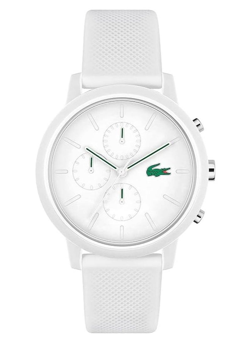 Lacoste Men's Iconic Chronograph Quartz Watches - 2011246 - White - Image 1
