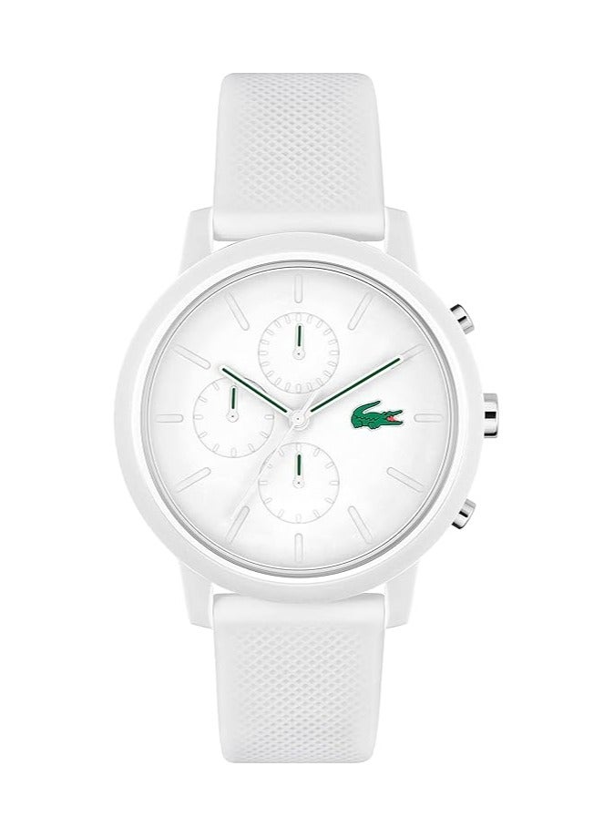Lacoste Men's Iconic Chronograph Quartz Watches - 2011246 - White - Image 1