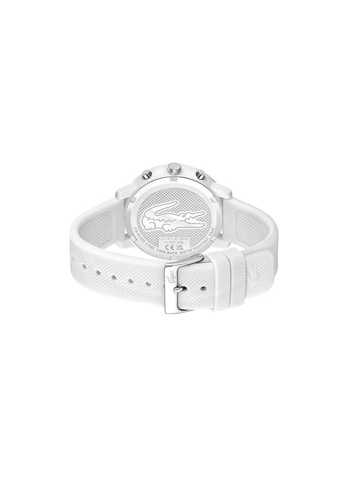 Lacoste Men's Iconic Chronograph Quartz Watches - 2011246 - White - Image 3