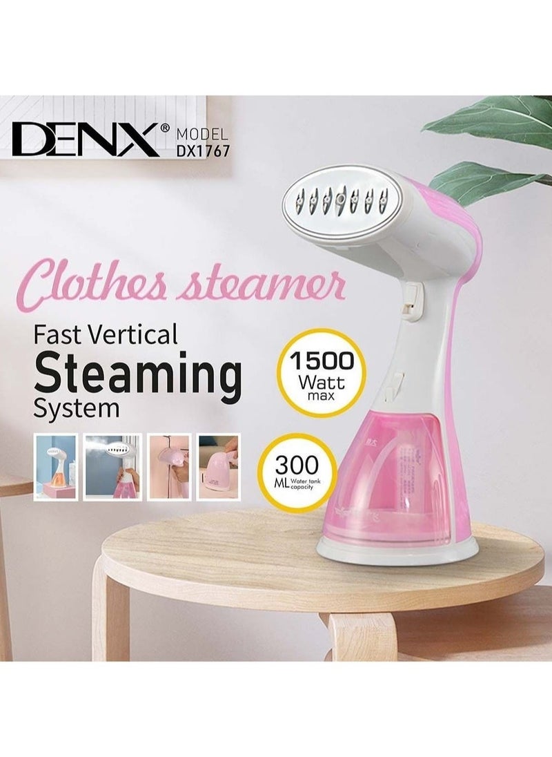 Denx Portable Steam Iron With 30G/Min Strong Steam, 25S Fast Heating, Perfect Handheld Garment Steamer For Home And Travel - Image 2