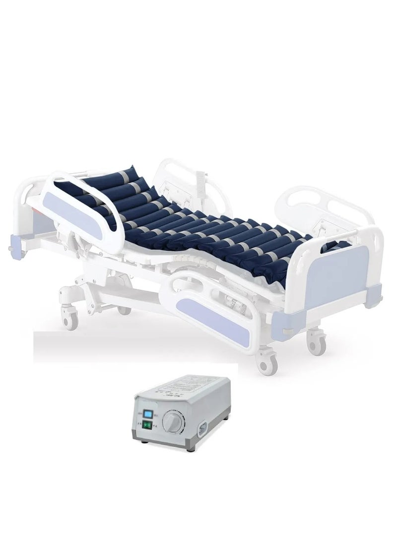 Generic Medical Air Mattress, Home Care Mattress With Adjustable Pump,   Inflatable Mattress to Prevent and Bed Sore for Hospital Bedridden Patients  - Image 1