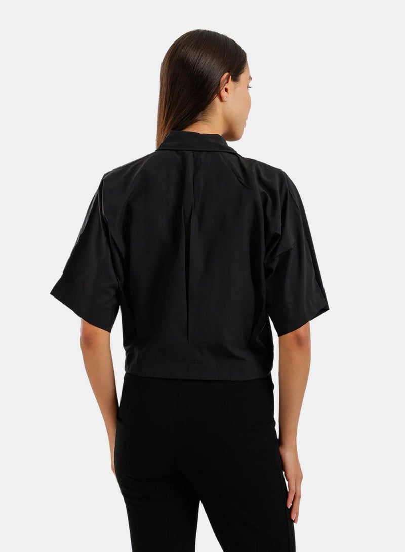 Carina Cropped Regular Fit Shirt - Image 4
