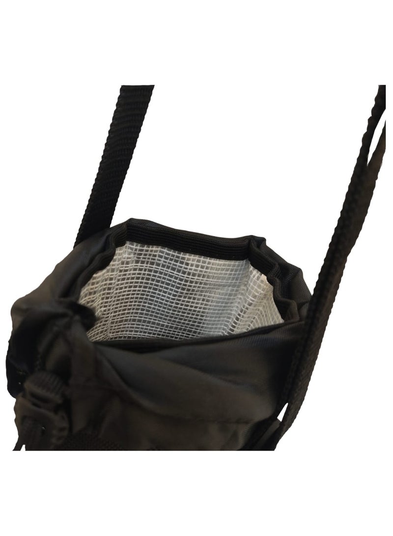 Hot & Cold Insulated Thermal Bottle Cover - Blue & Black - Image 3