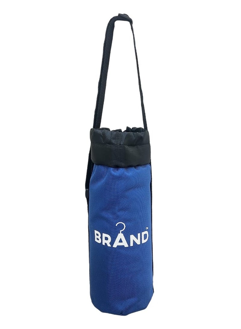 Hot & Cold Insulated Thermal Bottle Cover - Blue & Black - Image 2