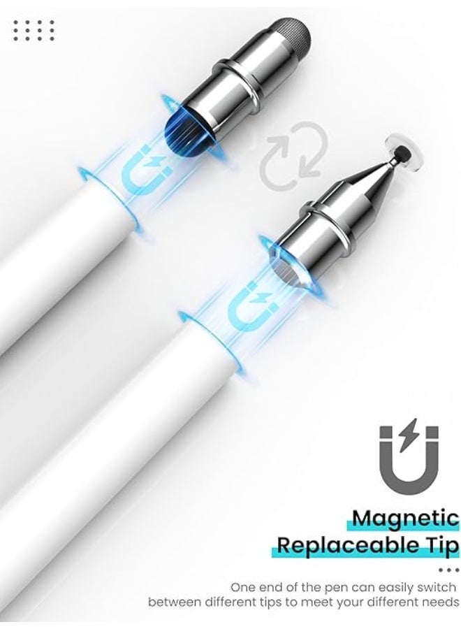 3-in-1 High-Sensitivity Stylus for Touchscreens with Magnetic Tip and Compatible with All Devices - Image 2