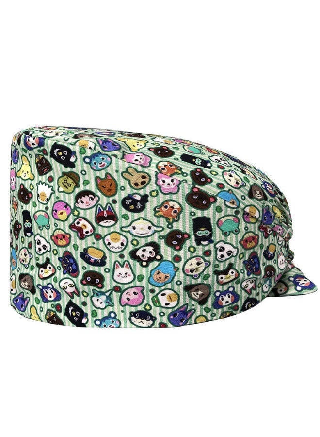 NIBEMINENT Anesthetist Clinical Hats  Pet Hospital Surgical Cap Nurse Surgical Cap Doctor Dentist Pharmacy Scrubs Hat