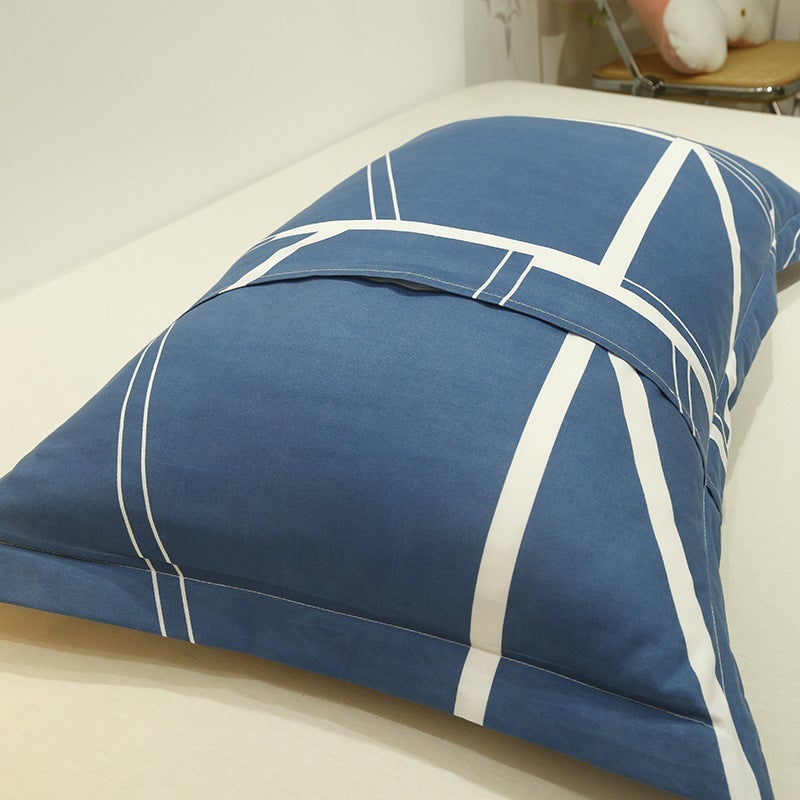 Pillowcase Pillowcase Single Pair Adult Student Children Dormitory Home Large Pillowcase Aloe Cotton - Image 3