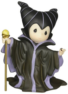 Precious Moments Precious Moments - Disney Maleficent Porcelain Bisque Figurine - Perfect for Home Decor & Gift, with a Touch of Magic from The Enchanting World of Disney 