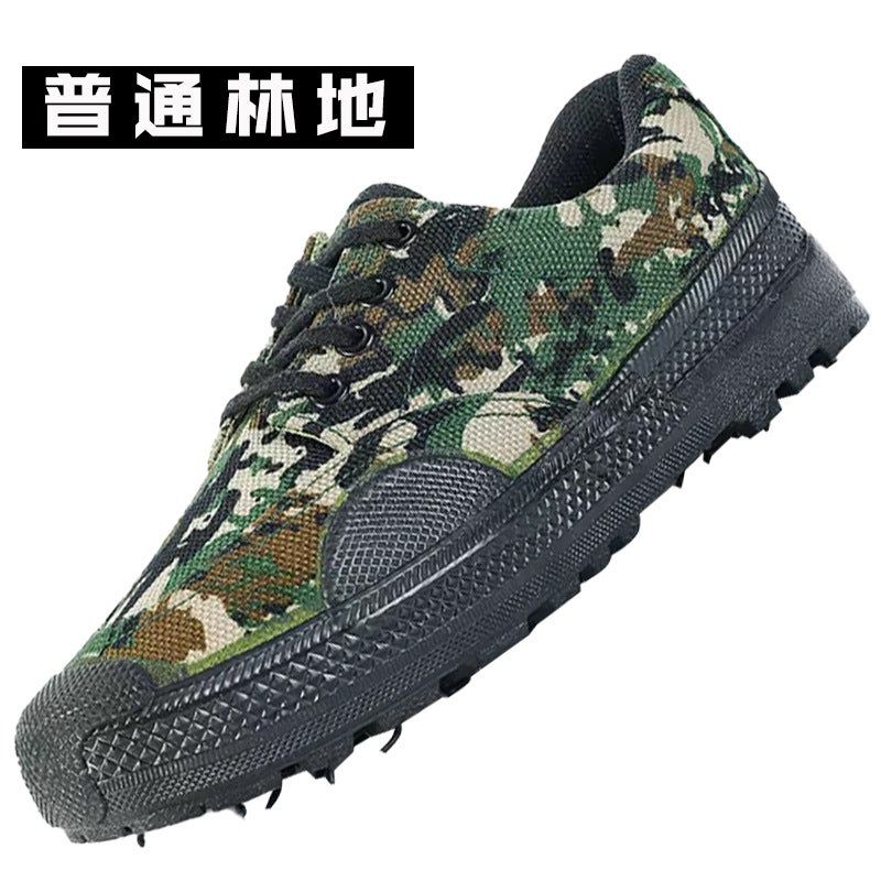 أحذية التحرير للرجال أحذية مطاطية مموهة 99 أحذية تدريب للعمال المهاجرين أحذية عمل مقاومة للاهتراء وغير قابلة للانزلاق أحذية حماية للعمال أحذية مطاطية للنساء - Image 4