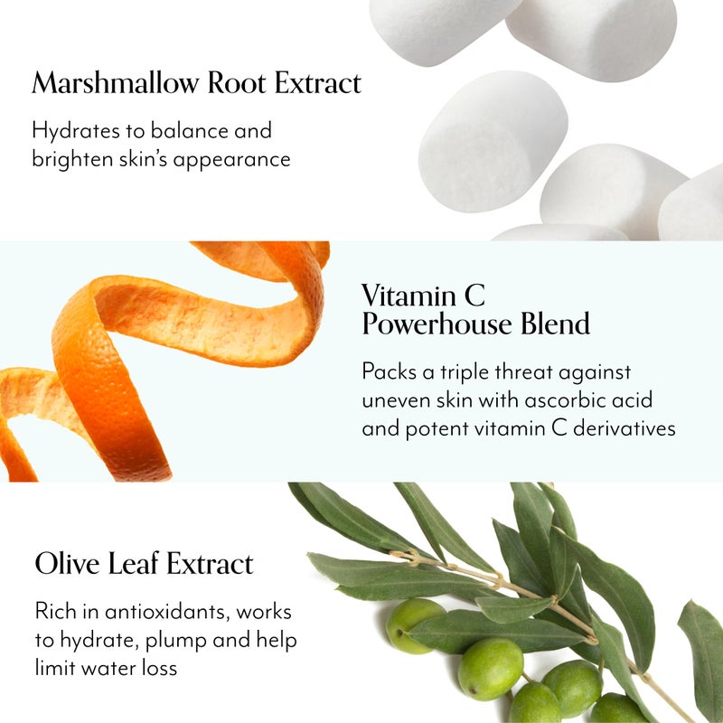 Bliss Mighty Marshmallow + Vitamin C Whipped Mask - Brighten & Hydrate Skin with Marshmallow Root, Vitamin C Powerhouse Blend, Zinc PCA and Olive Leaf Extract - 1.7 Oz - Image 3