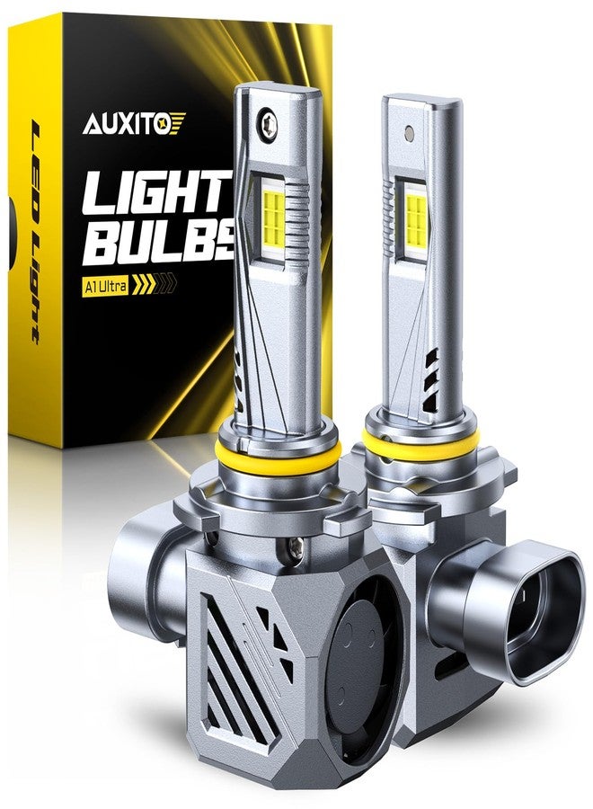 AUXITO HB3 9005 LED Light Bulbs, 1000% Brighter Ultra-Bright, Wireless Plug and Play, 3 Min Quick Install, 20 Years Lifespan, No Flicker, 99% Compatibility,Pack of 2 - Image 1