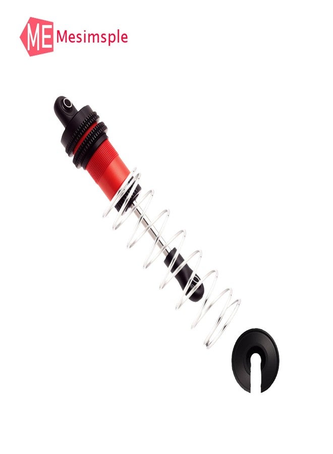 Mesimsple ممتصات صدمات Mesimsple Alum H14BM لسيارات 1/14 H14BM 14210 14209، ترقيات ممتصات الصدمات الأمامية والخلفية، لون أسود - Image 5