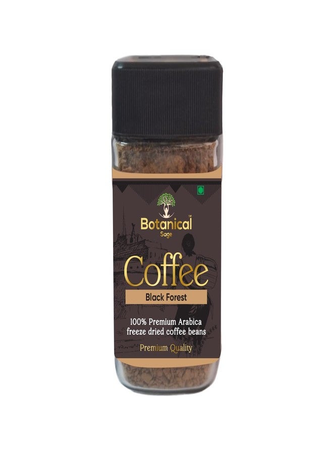 LEANBEING Botanical sage - Black forest instant coffee 50g | 100% Arabica freeze dried | Flavored coffee | - Image 1