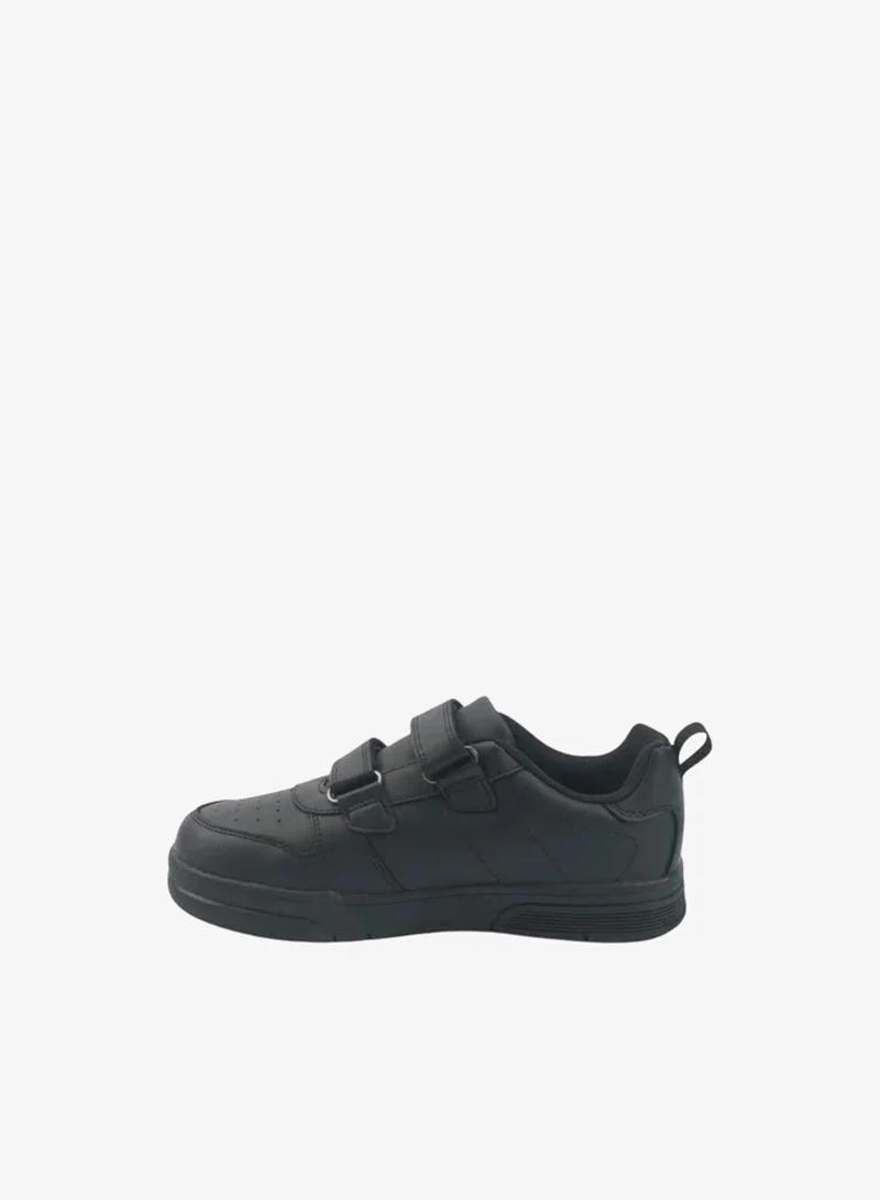 U.S. Polo Assn. white U.S. Polo Assn. Kids School Sneakers | Black Hook & Loop Strap Shoes | Lightweight Non-Slip Casual Walking Shoes for Boys & Girls | Comfortable Everyday School Footwear  | Best Price UAE