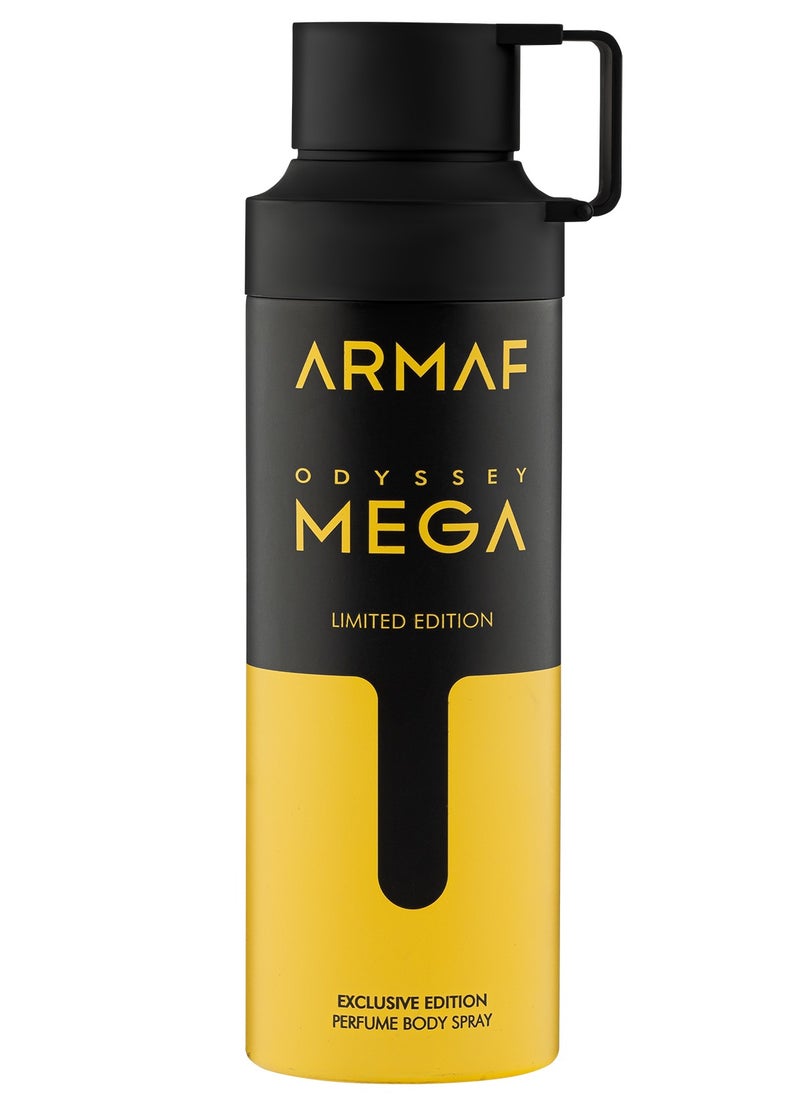 Armaf Odyssey Mega Limited Edition Exclusive Perfume Body Spray for Men 200ml Deodorant Spray