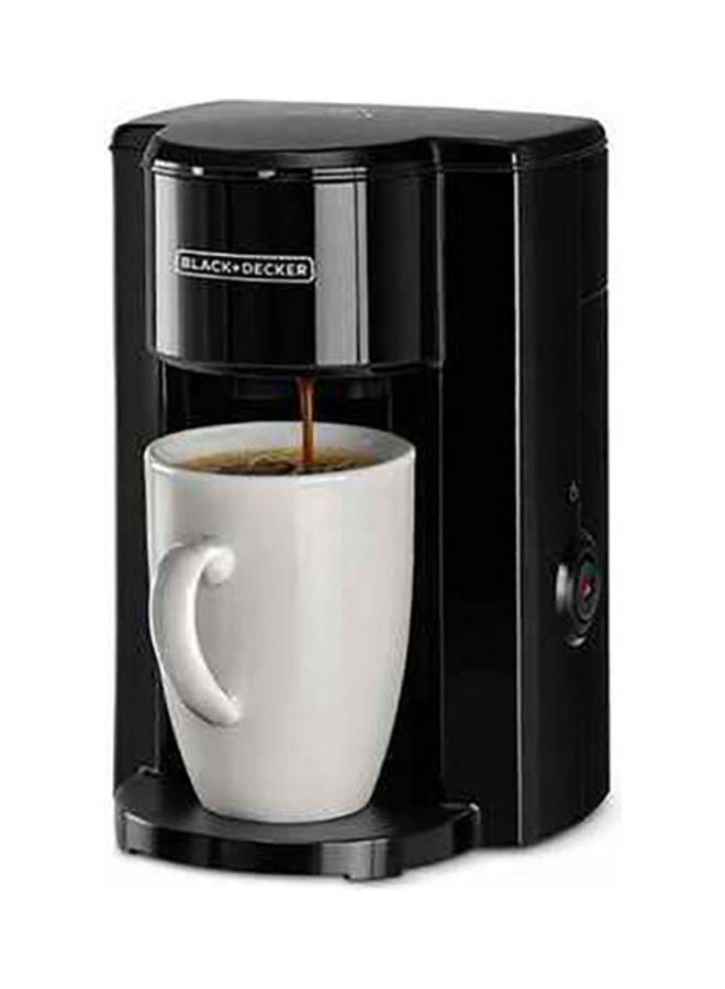 BLACK+DECKER Coffee Maker - 1 Cup 125 ml 350 W DCM25N-B5 Black/White - Image 1