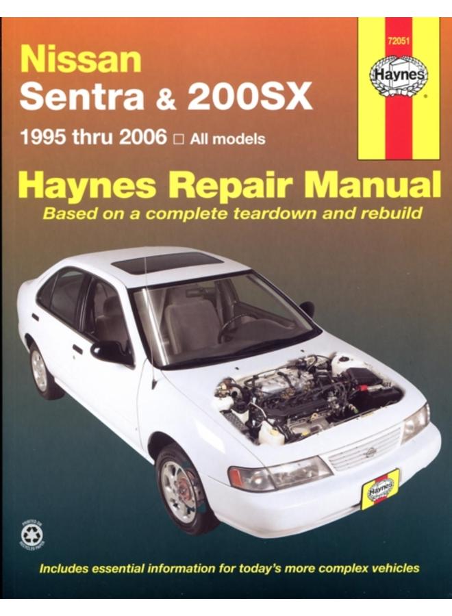 Nissan Sentra & 200SX all models (1995-2006) Haynes Repair Manual (USA) : 95-06
