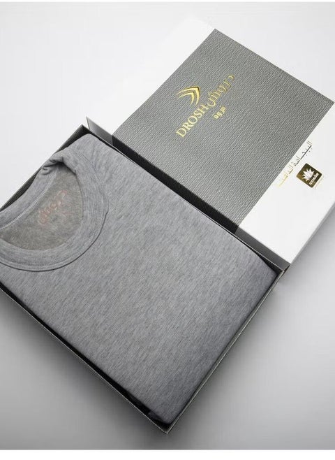 Drosh Pyjama Long Sleeve for Men Grey