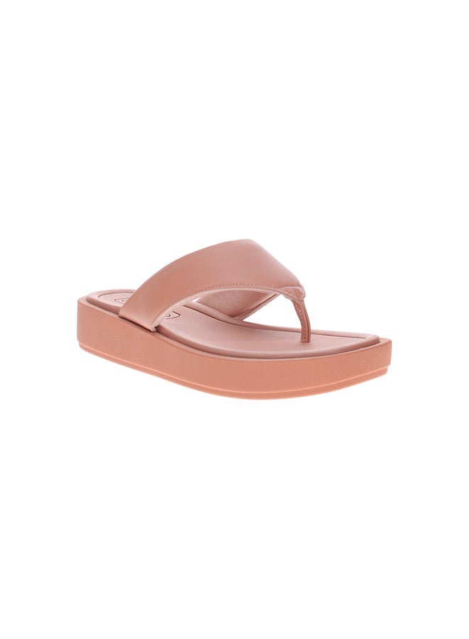 Beira Rio Embellished Flat Thong Sandals - Image 5