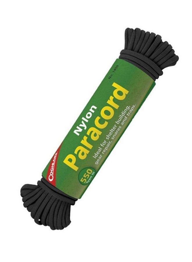 Coghlan's 550-Pound Nylon Paracord, 50-Feet, Black - Image 4