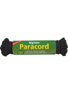 Coghlan's Coghlan's 550-Pound Nylon Paracord, 50-Feet, Black  - Image 1
