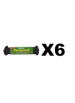 Coghlan's Coghlan's 550-Pound Nylon Paracord, 50-Feet, Black  - Image 3