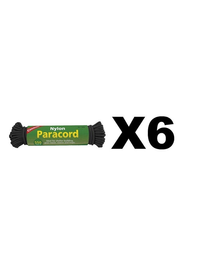 Coghlan's 550-Pound Nylon Paracord, 50-Feet, Black - Image 3