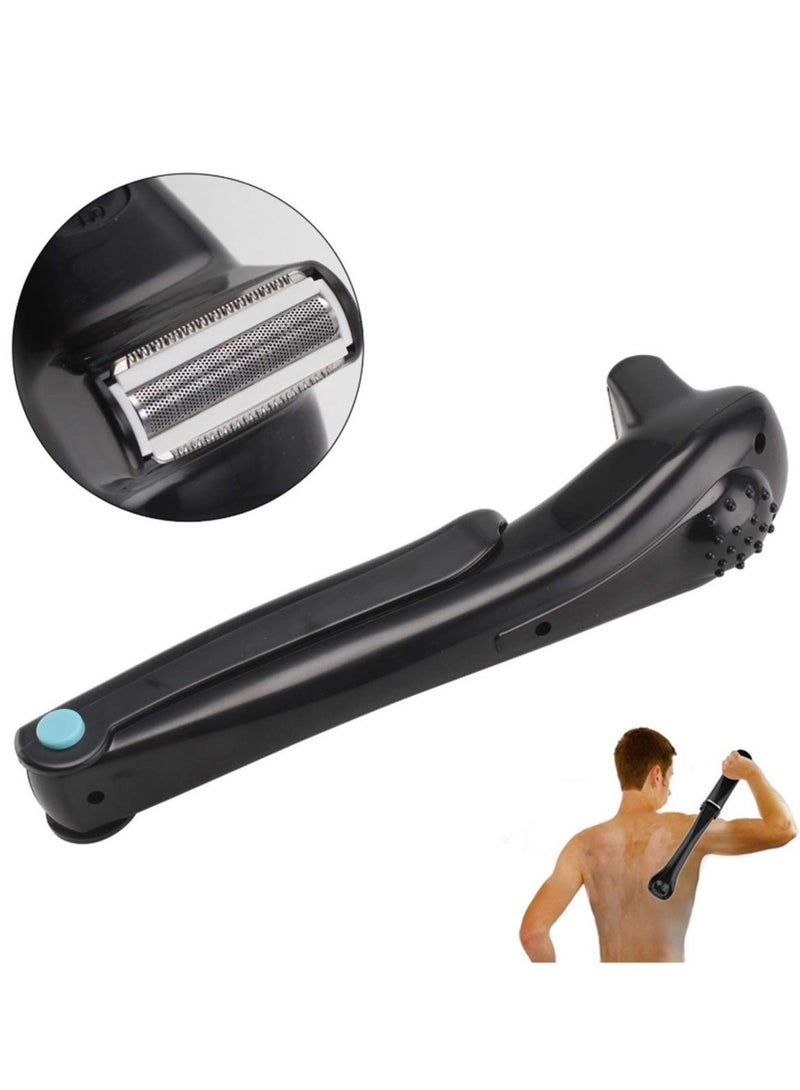 Excefore Electric Back Shaver Perfect for Wet or Dry Shave Effortlessly Groom Your Body Wireless Foldable for Men and Women - Image 2