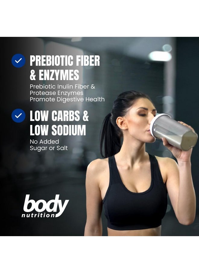 Body Nutrition - Body Nutrition Trutein High Protein Powder: 45% Whey, 45% Casein, 10% Egg White, Gluten-Free, Low Sodium, Grass Fed Whey Protein Powder, Gym Supplement & Breakfast Shake, Chocolate Peanut Butter, 2lb - Image 1