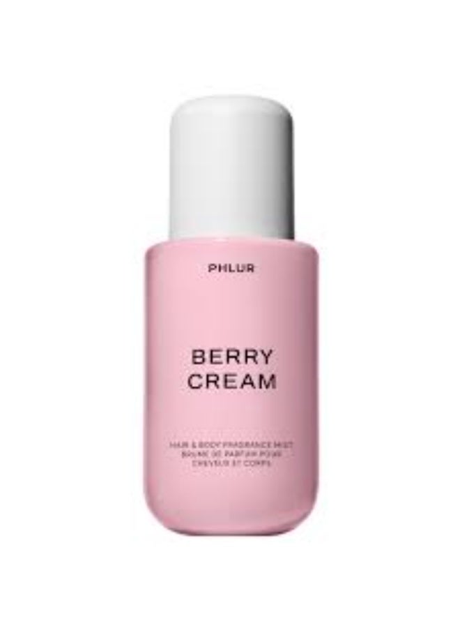 PHLUR معطر للجسم والشعر برائحة كريم التوت من فلور، 236 مل - Image 1