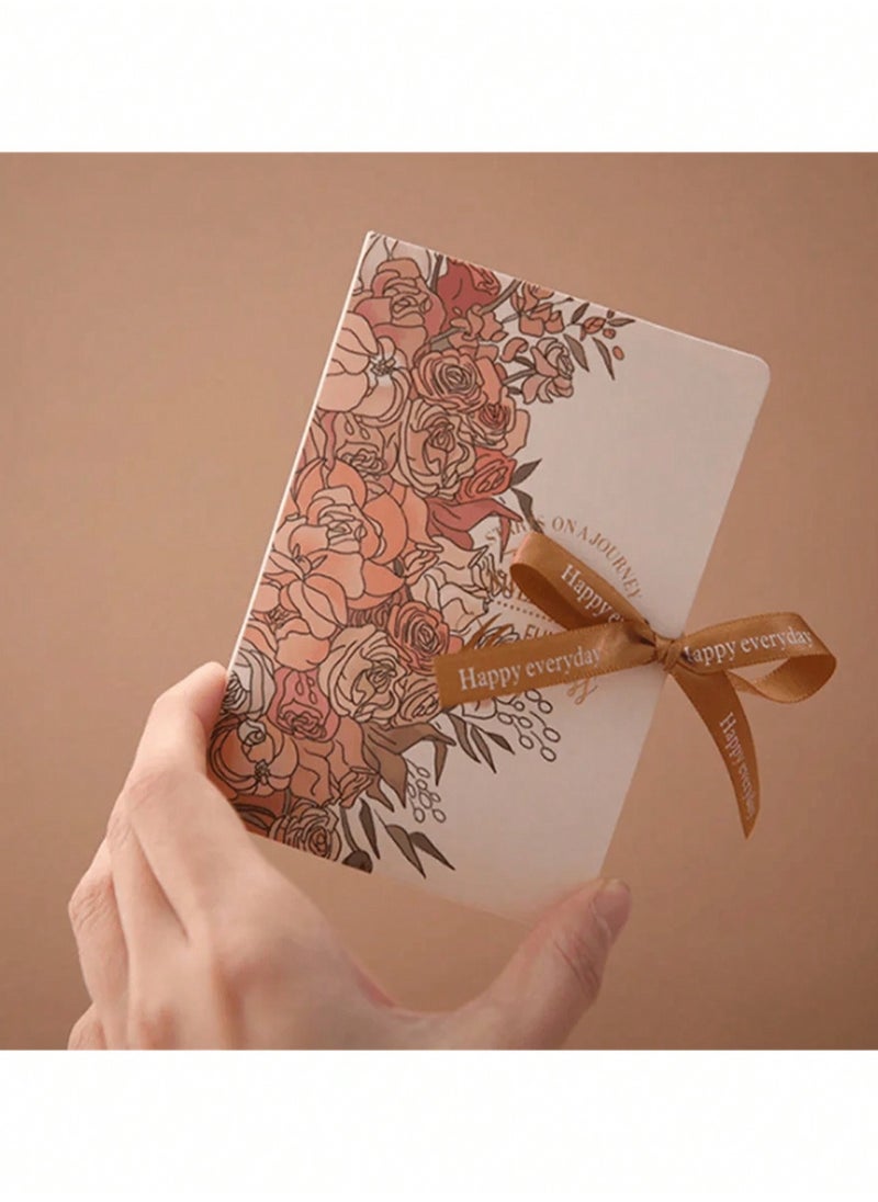 Generic 10pcs Book-Shaped Wedding Candy Boxes with Floral Design & Ribbon – Elegant and Creative Paper Gift Boxes for Chocolate, Sweets & Small Favors | Perfect for Weddings, Anniversaries, Birthdays, Valentine’s & Special Events | Decorative Treat Packaging  - Image 2