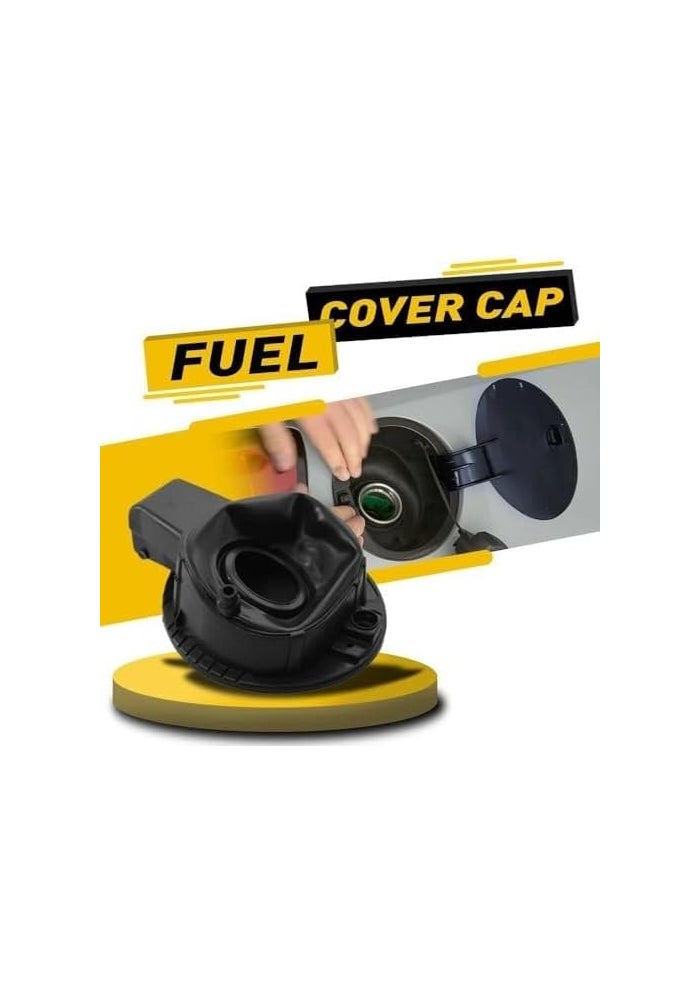 QASULER Fuel Gas Tank Door Lid Cover for VW Polo - Image 2