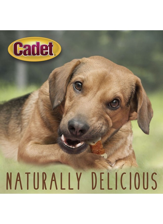 Cadet Gourmet Chicken Wrapped Biscuit Dog Treats Wraps  Healthy Chicken & Biscuit Dog Training Treats For Small & Large Dogs  Inspected & Tested In Usa (14 Oz.)  - Image 4