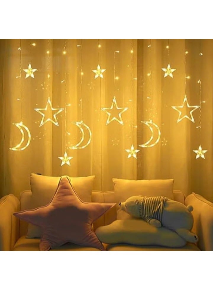 ستارة هلال ونجمة بطول 3 م – زينة رمضان - Image 1