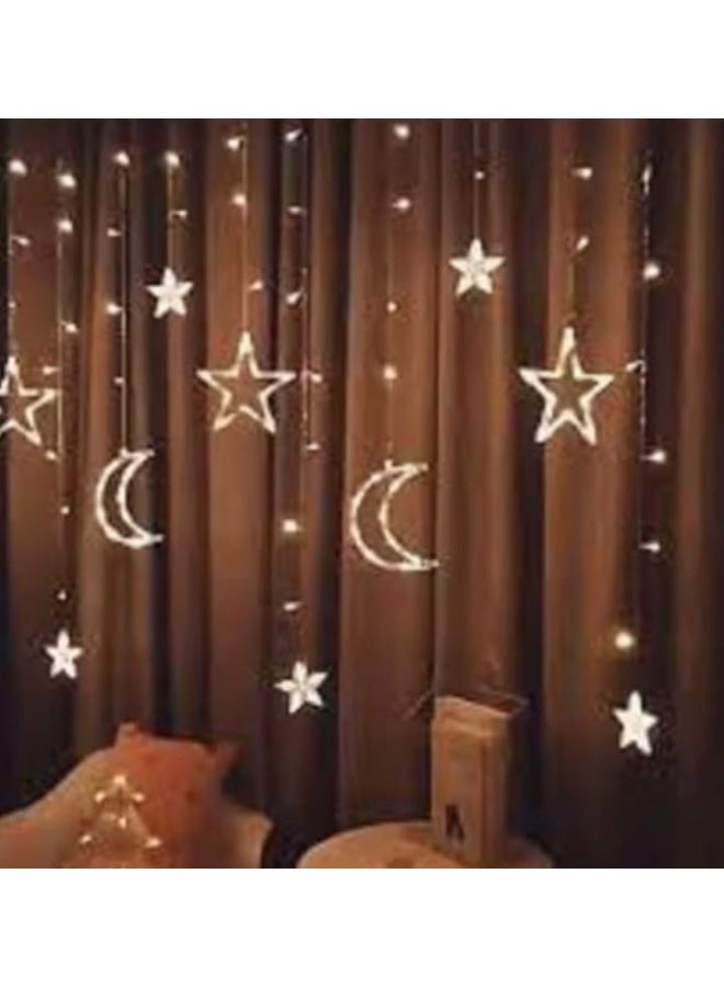 ستارة هلال ونجمة بطول 3 م – زينة رمضان - Image 2