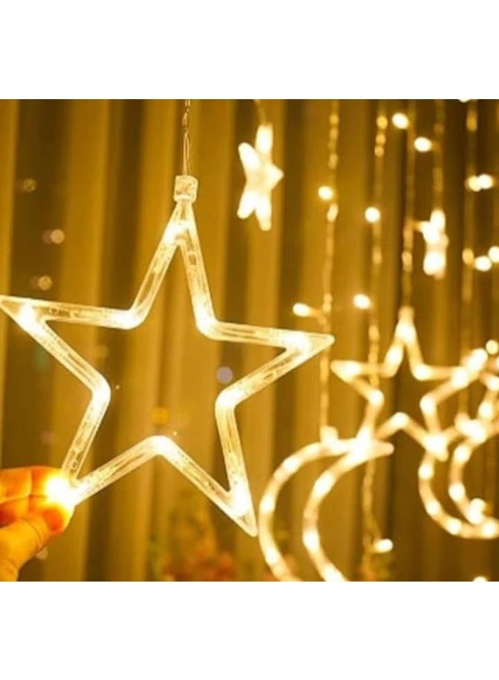 ستارة هلال ونجمة بطول 3 م – زينة رمضان - Image 3