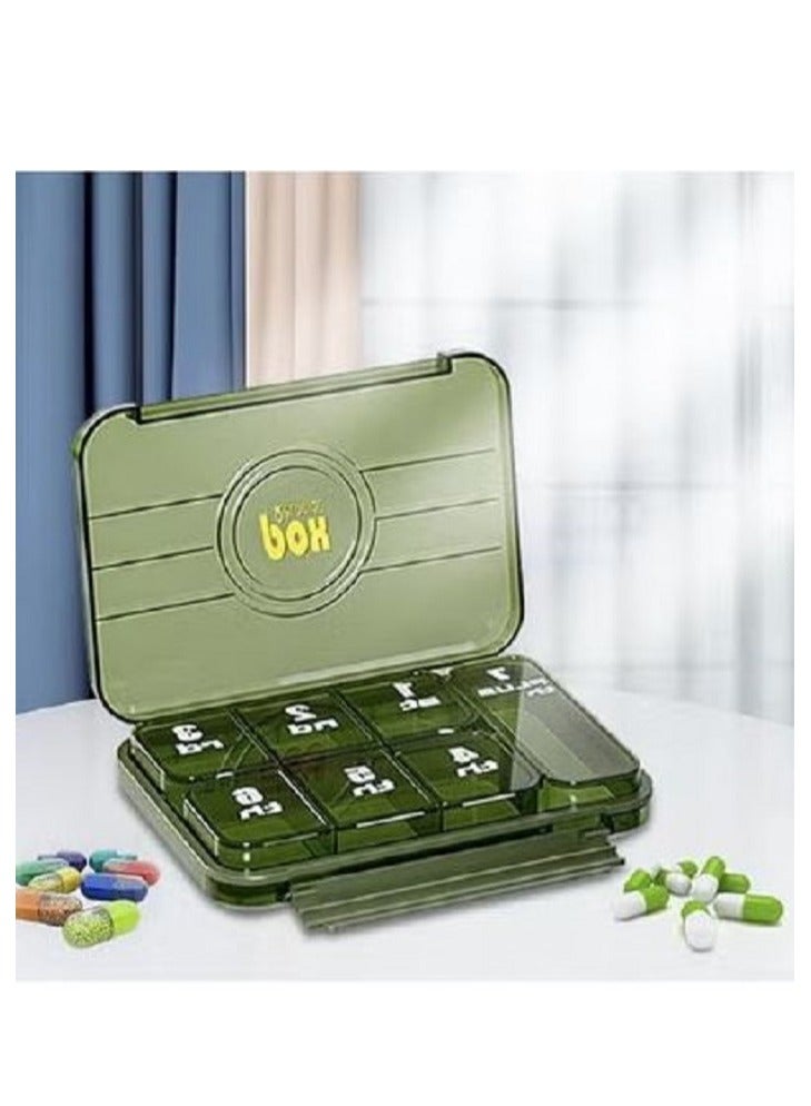 A practical medication organizer that helps you store and organize your medications and vitamins in an organized and safe manner throughout the week. - Image 1