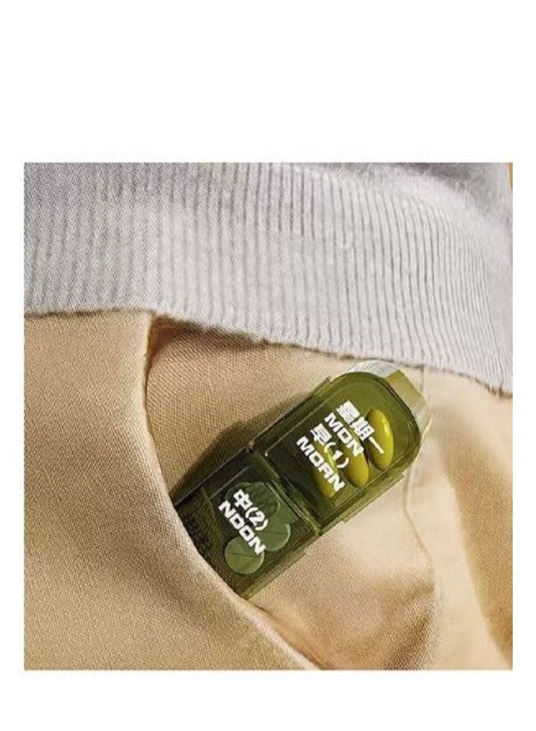 A practical medication organizer that helps you store and organize your medications and vitamins in an organized and safe manner throughout the week. - Image 3