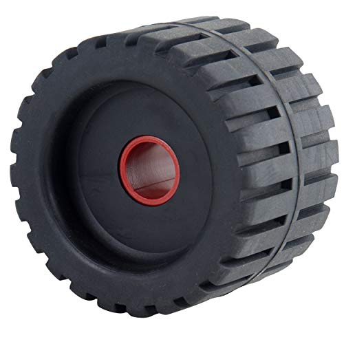 SeaSense Wobble Roller, 4-Inch x 3/4-Inch,Black Rubber - Image 1