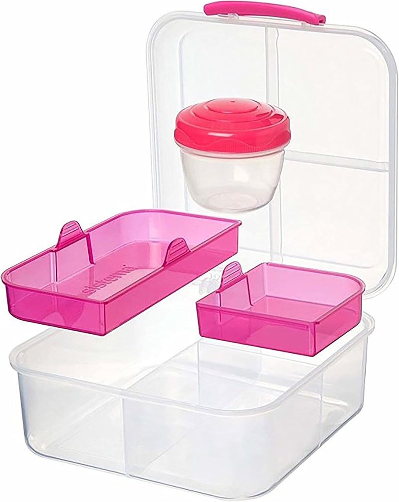 سيستيما Sistema 21671 Go Collection صندوق بينتو شفاف كبير 21671 - Image 2
