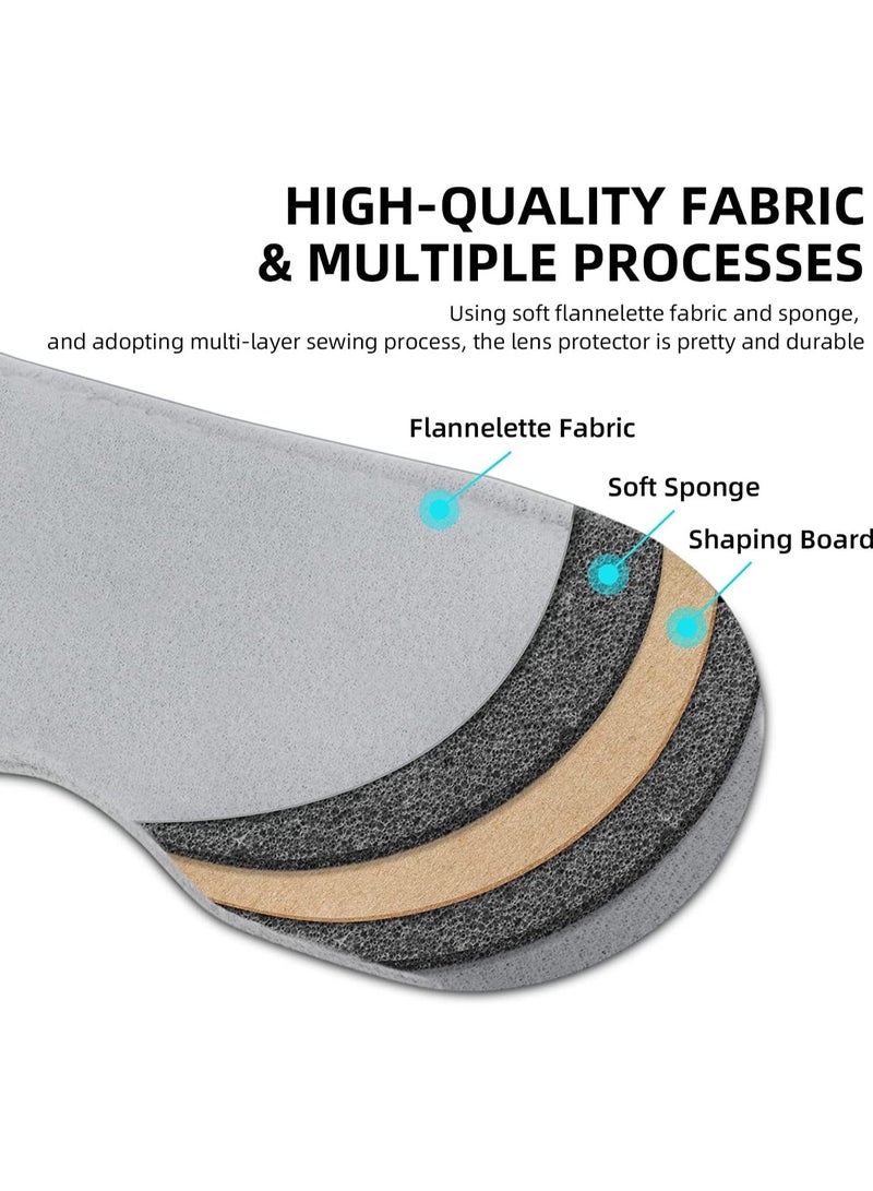 Lens Cover Dust-Proof VR Lens Protector Anti-Scratch Soft Cotton Pad Accessories for PICO 4 VR Headset - Image 5