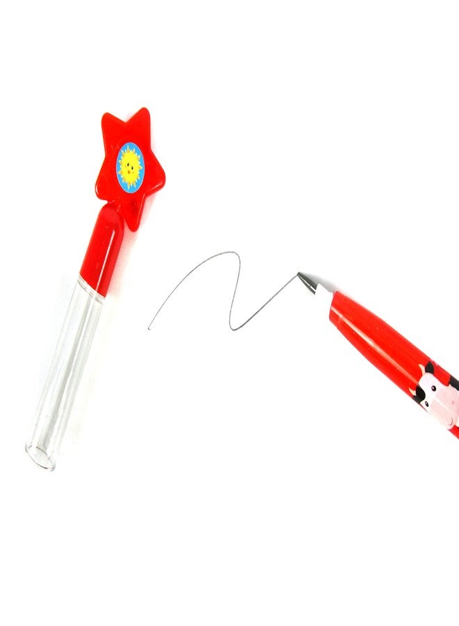 TINYMILLS 24 Pcs Farm Animals Stackable Push Pencil Assortment with Eraser for Party Favors Goodie Bag Stuffers VBS Classroom Rewards Pinata Fillers Carnival Prize Barnyard Party - Image 5