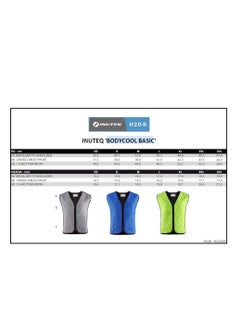 INUTEQ Inuteq H2O - Basic Evaporative Cooling Vest High-Vis Yellow Meduim  - Image 2