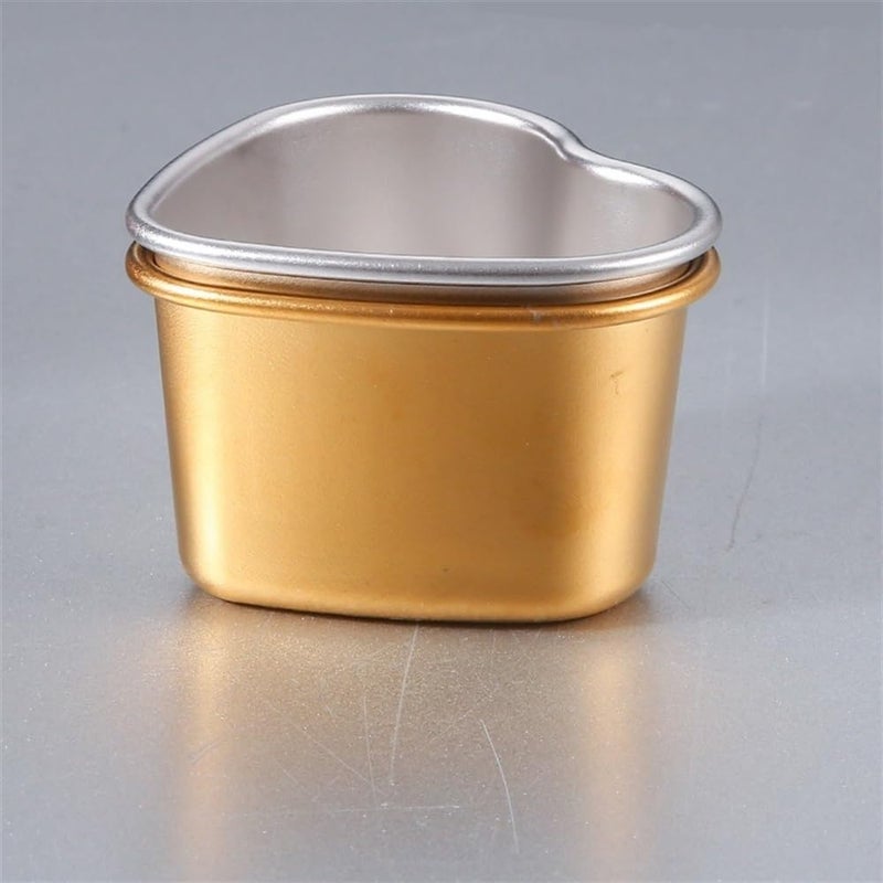 Gravy Boat Sauce Cups Salad Jam Condiment Cups Western Barbecue Ketchup Dipping Saucer 304 Stainless Steel Sauce Dish Gravy Jug(Silver) - Image 5