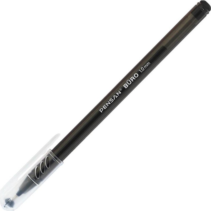 Pensan Büro Ballpoint Pen 1Mm 2270 Black - Image 2