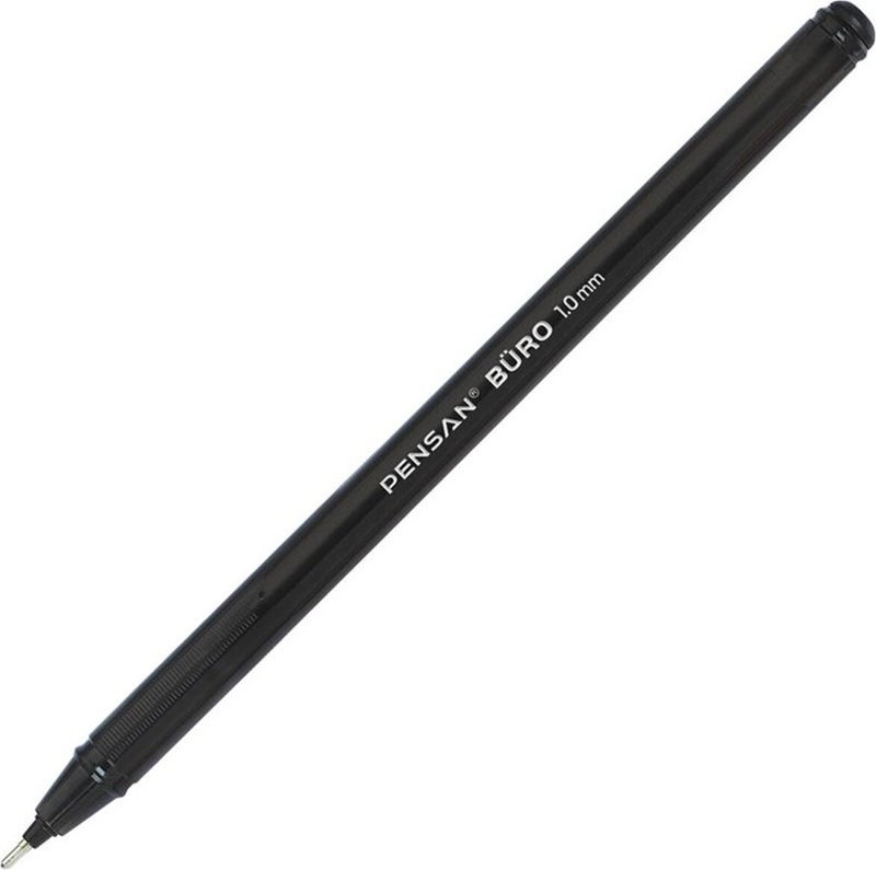 Pensan Büro Ballpoint Pen 1Mm 2270 Black - Image 1