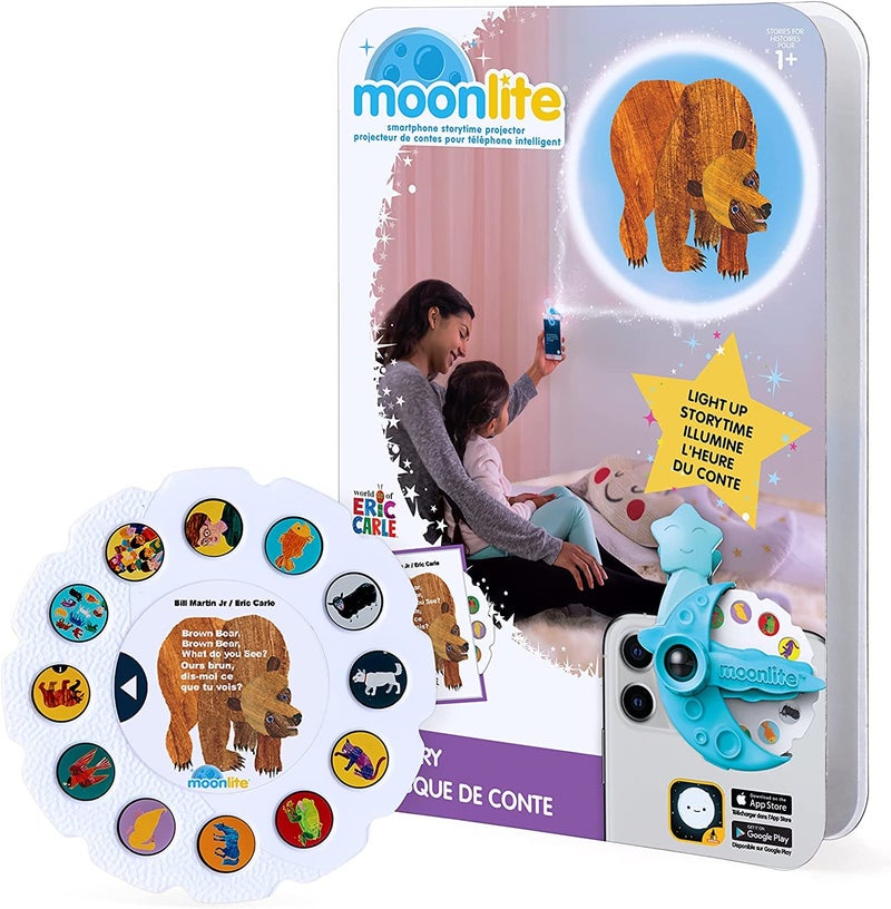 Moonlite Storytime - Eric Carle Brown Bear, Brown Bear - A Magical Way to Read Together - Projector Sold Separately - Single Disc Pack for Kids & Toddlers - Learning Gifts for Kids Ages 12 Months & Up - Image 1