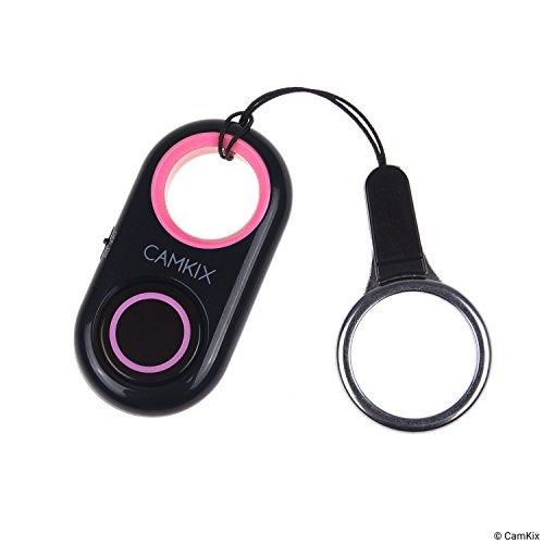 CamKix Camera Shutter Remote Control with Bluetooth Wireless Technology - Works Flawlessly with iPhone/iPad and Android (Pink) - Image 5