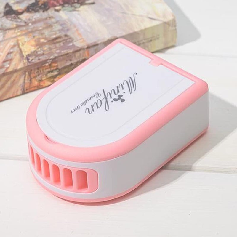 woobles Eyelash Fan,Portable USB Rechargeable Lash Dryer with Mini Fan,Handheld Perfect for False Lash Extension Application - Image 2